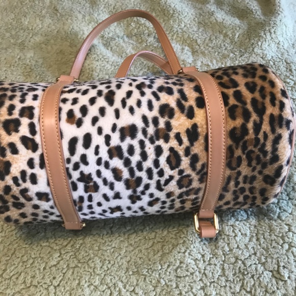 FUN faux leopard barrel bag - Picture 6 of 6